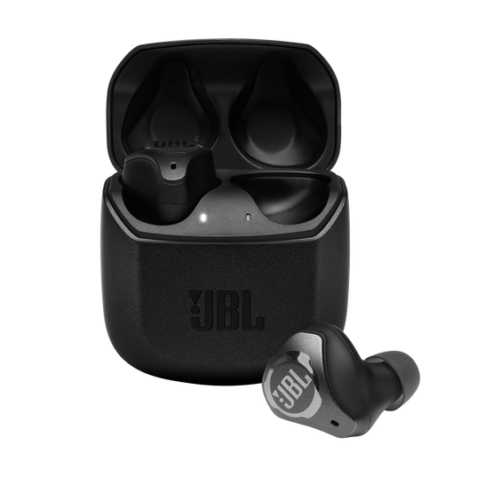 JBL Club Pro+ TWS - Black - True wireless Noise Cancelling earbuds - Hero